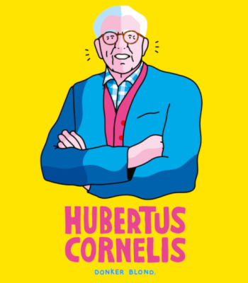 Hubertus Cornelis Blond bier logo